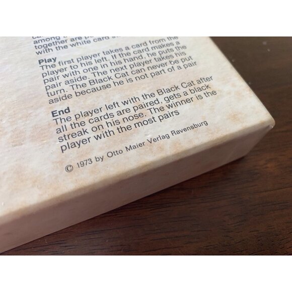 The Black Cat Game Vintage 1973 Very Rare Ravensburg Complete! - Picture 9 of 9